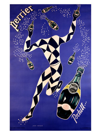 Perrier Mineral Water Giclee Print Perrier Mineral Water Giclee Print
