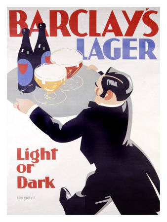 Barclay's Lager Giclee Print Barclay's Lager Giclee Print
