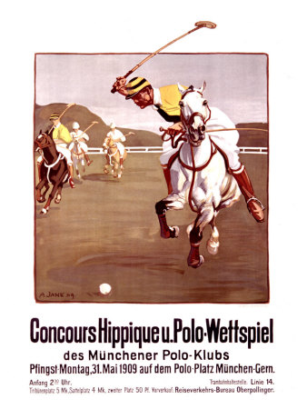Hippique Giclee Print Hippique Giclee Print