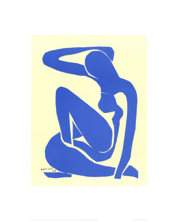 Blue Nude I, c.1952 Print Blue Nude I, c.1952 Print