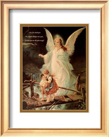 Guardian Angel Framed Print Guardian Angel Framed Print