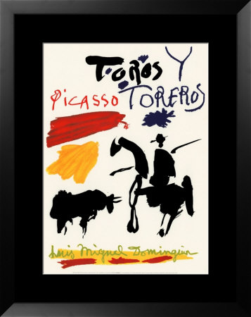 Toros y Toreros Framed Print Toros y Toreros Framed Print