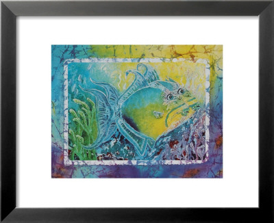 Twin Triggerfish Framed Print Twin Triggerfish Framed Print