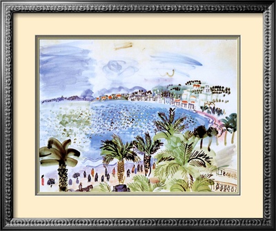 Promenade des Anglais Framed Print Promenade des Anglais Framed Print