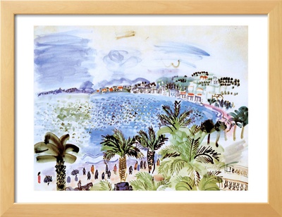 Promenade des Anglais Framed Print Promenade des Anglais Framed Print