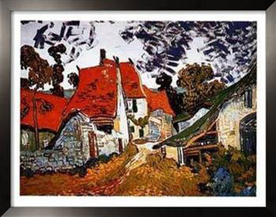 Case Ad Auvers Framed Print Case Ad Auvers Framed Print