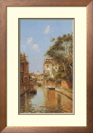 Canal in Venice Framed Print Canal in Venice Framed Print