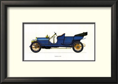 Lancia 1909 Framed Print Lancia 1909 Framed Print
