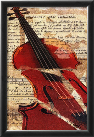 Violon Framed Print Violon Framed Print