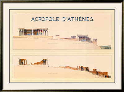 Acropole Framed Print Acropole Framed Print