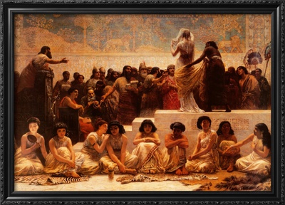 Marriage Market Framed Print Marriage Market Framed Print