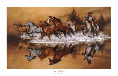 Stolen Horses Print Stolen Horses Print