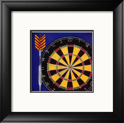 Bull's Eye Framed Print Bull's Eye Framed Print