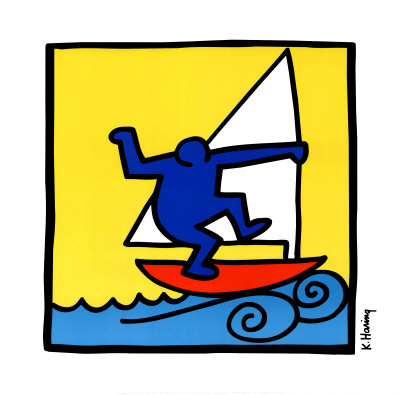 Red Boat, 1987 Print Red Boat, 1987 Print