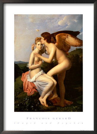 Cupid and Psyche Framed Print Cupid and Psyche Framed Print