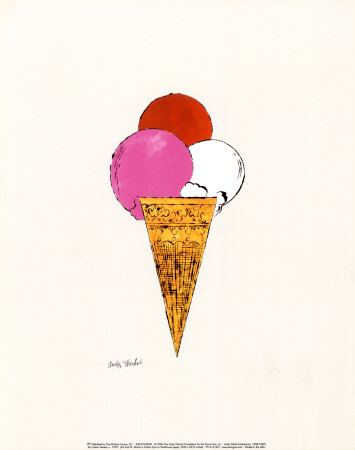 Images Of Ice Cream. Ice Cream Dessert, c.1959 (Red