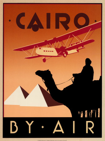Cairo by Air Print Cairo by Air Print