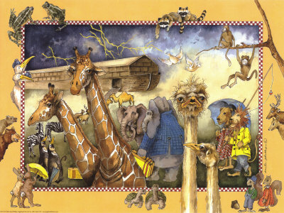 Noah's Ark Print Noah's Ark Print