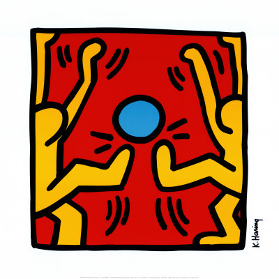 Two Yellow Kickers, 1988 Print Two Yellow Kickers, 1988 Print
