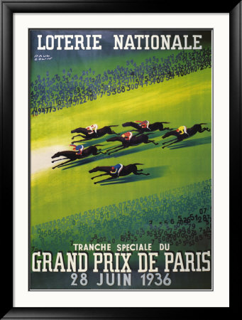 Loterie Nationale Framed Print Loterie Nationale Framed Print