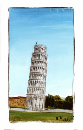 World Landmark Italy Print World Landmark Italy Print