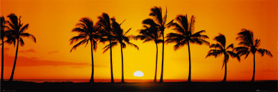 Hawaii Sunset Poster Hawaii Sunset Poster