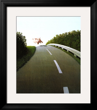Highway Pig Framed Print Highway Pig Framed Print