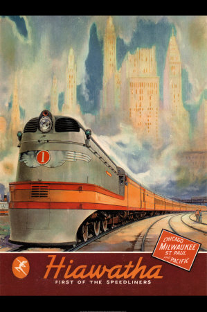 Hiawatha, 1937 Print Hiawatha, 1937 Print