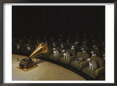 His Master's Voice Framed Print His Master's Voice Framed Print