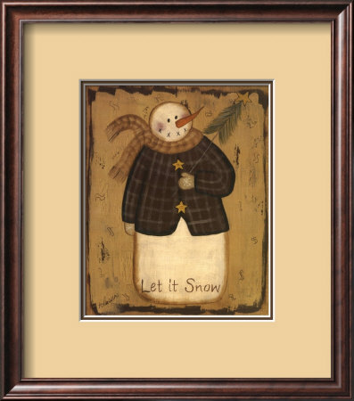 Let It Snow Framed Print Let It Snow Framed Print