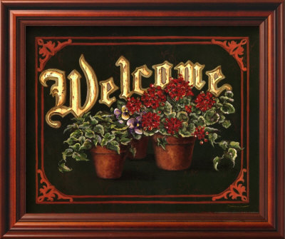 Welcome Framed Print Welcome Framed Print