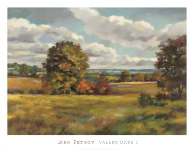 Valley Oaks I Print Valley Oaks I Print