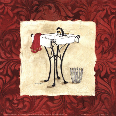 Vintage Sink II Print Vintage Sink II Print