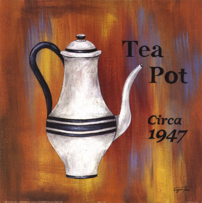 Tea Pot, Circa 1947 Print Tea Pot, Circa 1947 Print