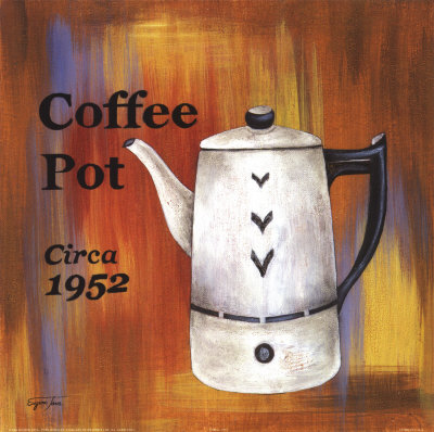 Coffee Pot, Circa 1952 Print Coffee Pot, Circa 1952 Print
