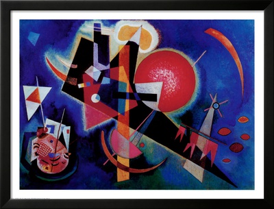 Blue Framed Print Blue Framed Print