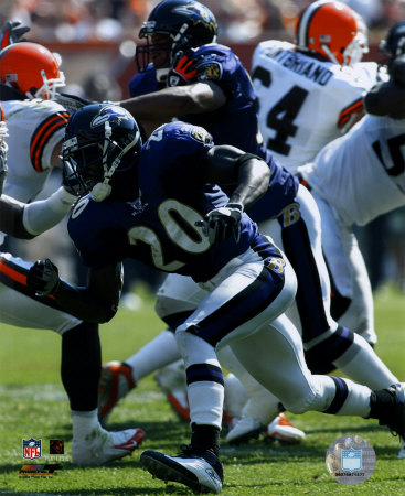 Ed Reed - 2004-2005 Running Photograph Ed Reed - 2004-2005 Running Photograph