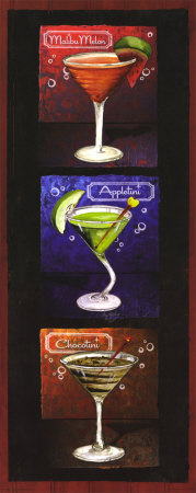 Martini Panel I Print Martini Panel I Print