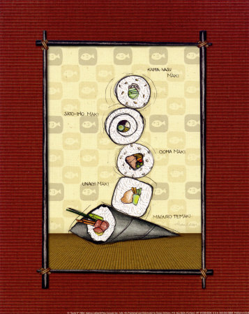 Sushi II Print Sushi II Print