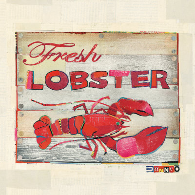 Fresh Lobster Print Fresh Lobster Print