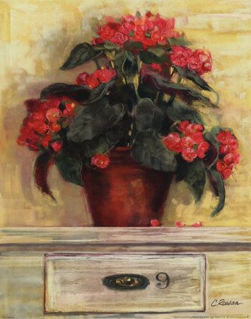 Begonias Print Begonias Print