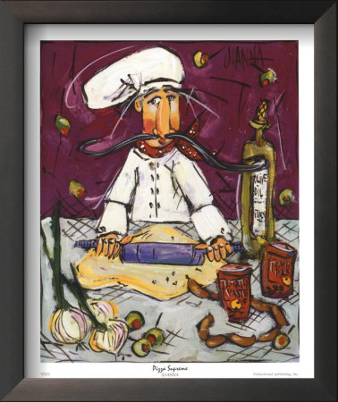Pizza Supreme Framed Print Pizza Supreme Framed Print