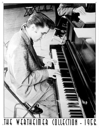 Wertheimer Playing Piano Tin Sign Wertheimer Playing Piano Tin Sign
