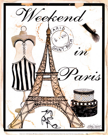 Weekend in Paris Print Weekend in Paris Print