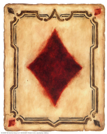 Card Suits: Diamonds Print Card Suits: Diamonds Print
