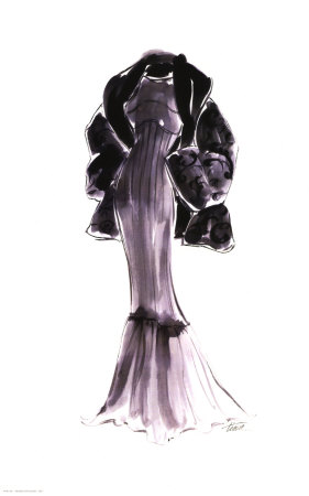 Evening Coat Print Evening Coat Print