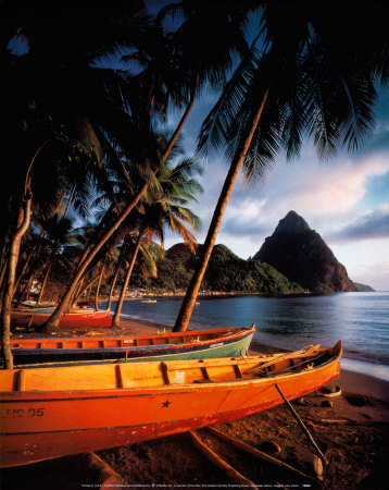 Caribbean Colors Print Caribbean Colors Print