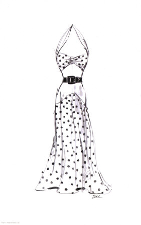 Dress in Polka Dots Print Dress in Polka Dots Print