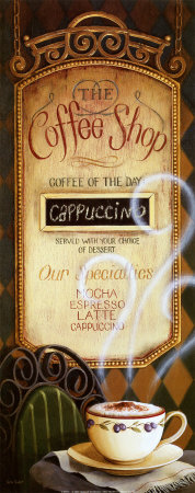 Coffee Shop Menu Print Coffee Shop Menu Print