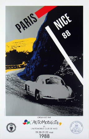 Paris-Nice, 1988 Print Paris-Nice, 1988 Print